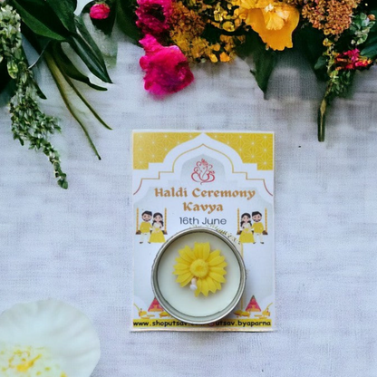 Tea Light - Haldi Ceremony